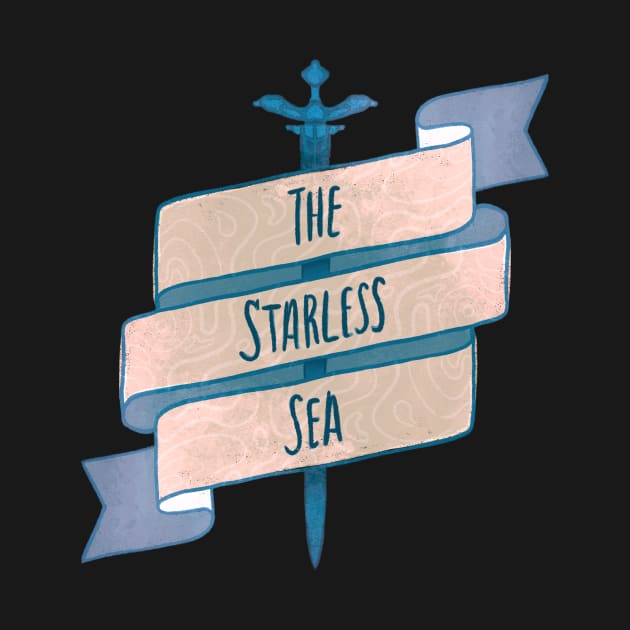 The Starless Sea - Sword by livelonganddraw