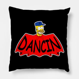 Dancin' Mascot mashup logo Pillow