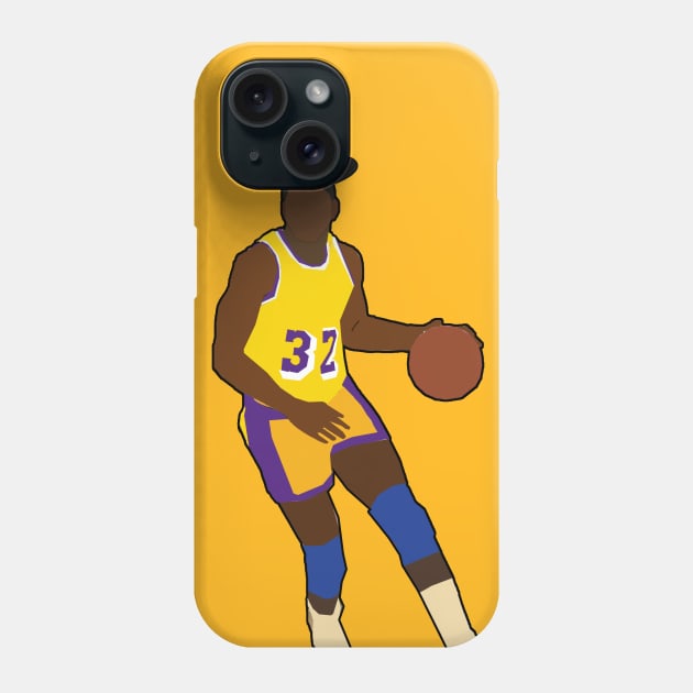 Magic Johnson - Magician Phone Case by xavierjfong