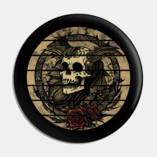 The Ancient Order of The Black Death Curse Pin