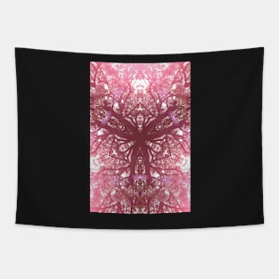 Pattern, cherry blossom tree Tapestry