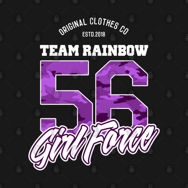 LGBT Team Rainbow 56 Girl force by teamrainbowstore