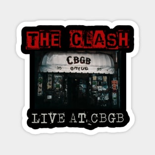 the clash live at cbgb Magnet