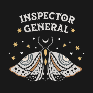 Inspector General - Boho Butterfly Design T-Shirt