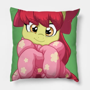 Apple Bloom in a Sweater Pillow