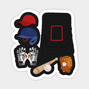 Baseball Accessories Stickers Magnet