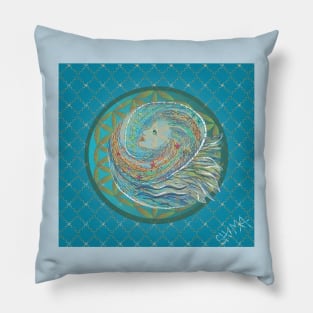 Angel child Aquarius Pillow