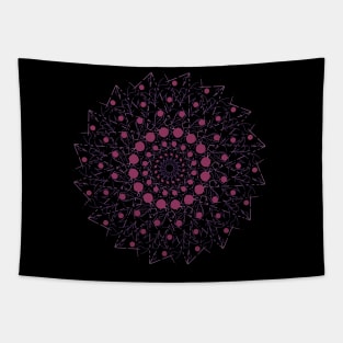 Purple Mandala Tapestry