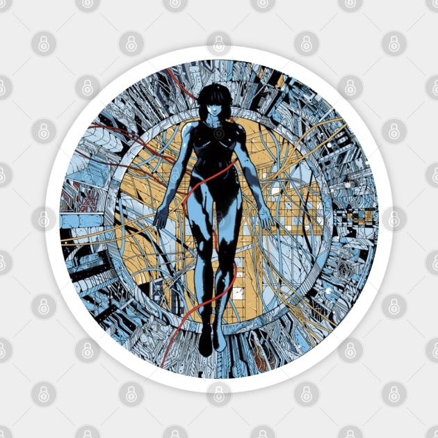 Ghost In The Shell Magnet by Pop Fan Shop