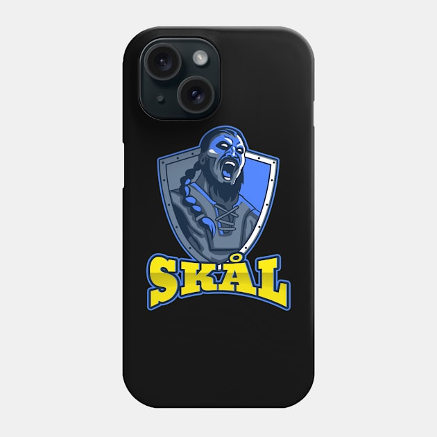 Swedish Viking Skål Phone Case by NordicLifestyle