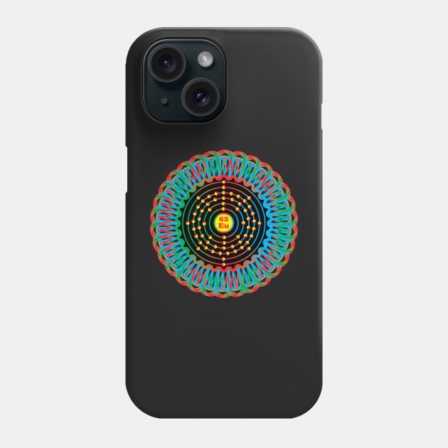 Europium Ornament Phone Case by Storistir