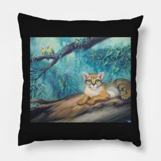 Jungle Cat Pillow