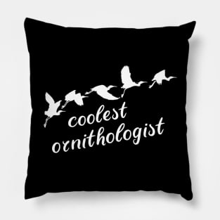 coolest ornithologist Pillow