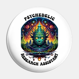 Psychedelic Research Assistant Pin