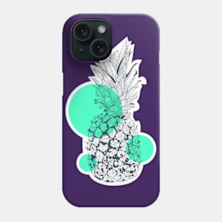 Serie Fruit_ Pineapple Phone Case