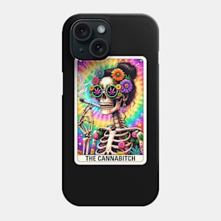 The Cannabitch Tarot Card Phone Case