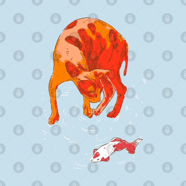 Koi Cat by barmalisiRTB