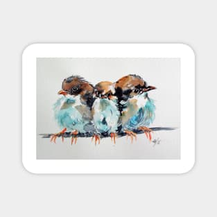 Three birds Magnet