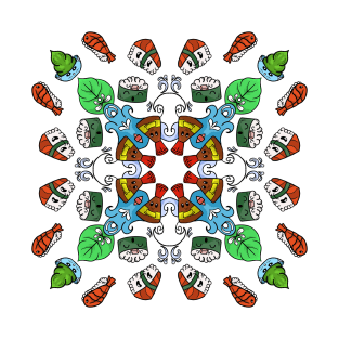 Sushi Mandala T-Shirt