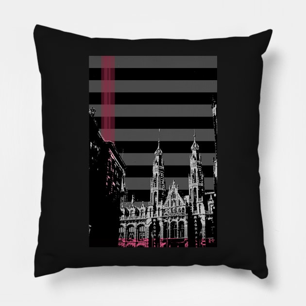 Magna Plaza Pillow by myyylla