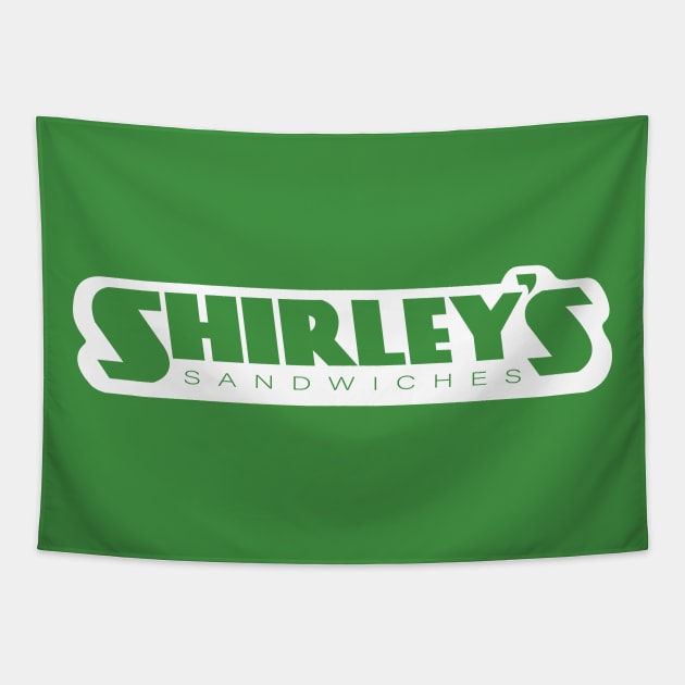 Shirley's Sandwiches Tapestry by Wetchopp