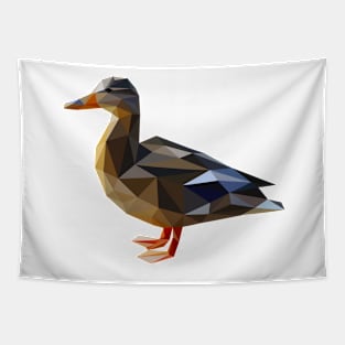 Low Poly Duck Tapestry