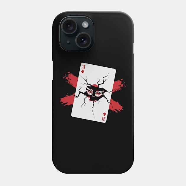 Poker Card Game Skat Poker Night Cool Eye Check Cards Phone Case by SpruchBastler