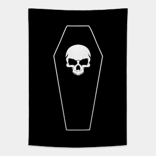 Skull & Coffin Tapestry