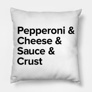 Pizza Ampersand Pillow