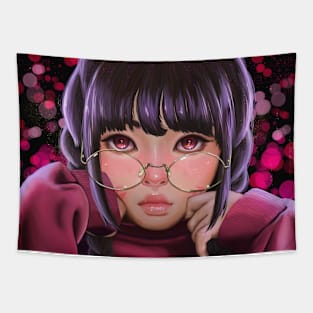 Cute Glasses Tapestry