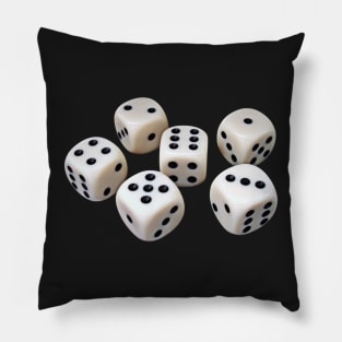 Tumbling dice Pillow