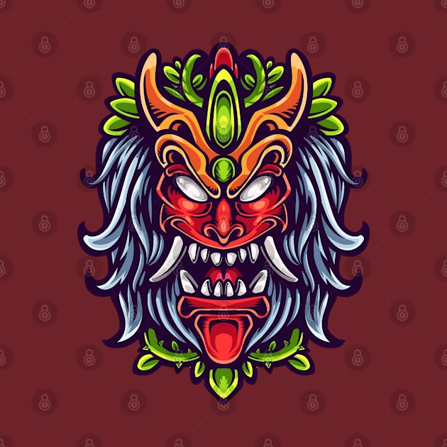 Oni mask by erdesign