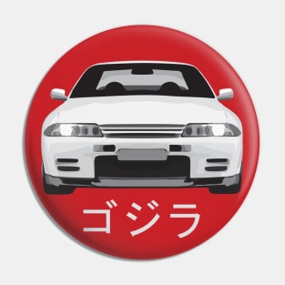 Nissan Skyline GTR R32 - Godzilla Design Pin