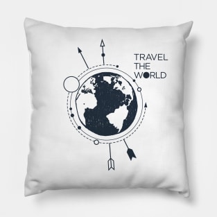 Travel The World Pillow