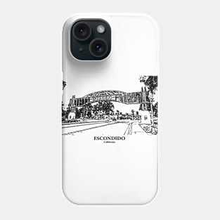 Escondido - California Phone Case