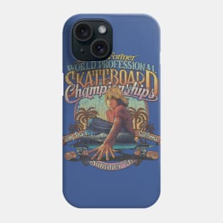 Free Former World Professional Skateboard Championships 1976 Phone Case