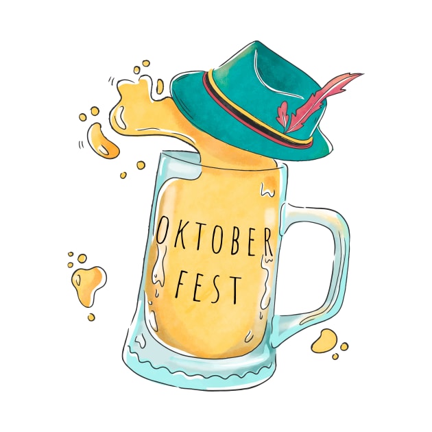 Oktoberfest Beer by superdupertees