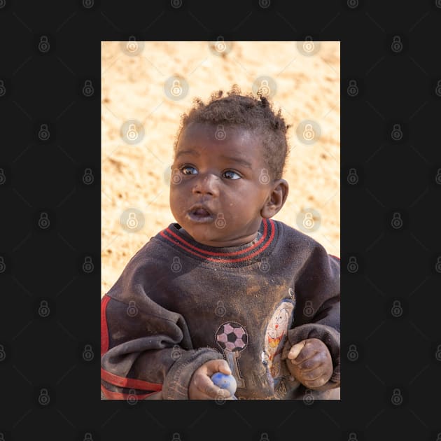 Namibia. Himba Tribe. Portrait of a Toddler. by vadim19