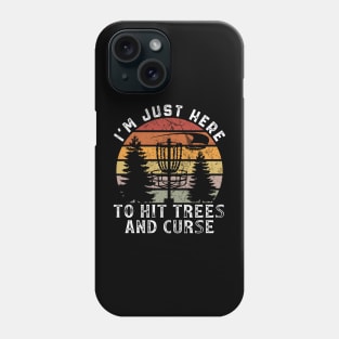 Funny Disc Golf Phone Case