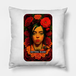 Getting Older Music Vintage Art Pillow