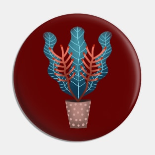 stylized flower Pin