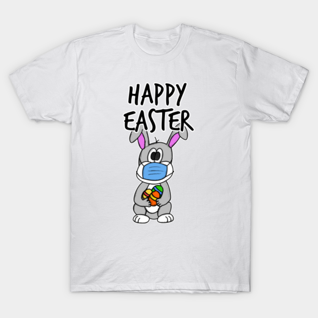 Happy Easter 2021 Masked Bunny Eggs Lockdown Funny ...