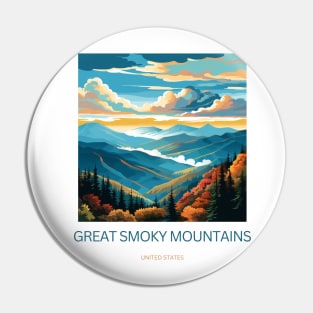 Great Smoky Mountains Pin