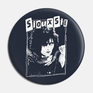 siouxsie retro Pin