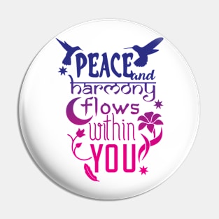 Overwatch - Zenyatta - Peace and Harmony Pin