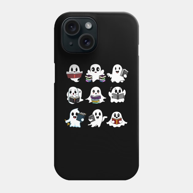 Ghost Read More Books Phone Case by sopiansentor8