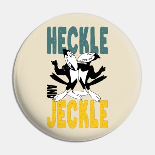 Heckle and Jeckle Pin