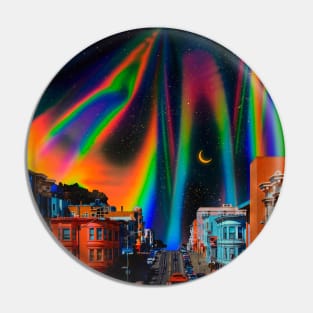 Chromatic Town Pin