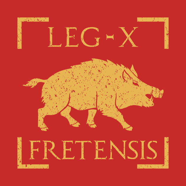 Legio X Fretensis Boar Emblem Roman Legion by zeno27