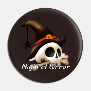 night of terror Pin